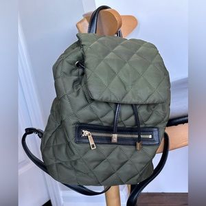 Oliver green color nylon backpack